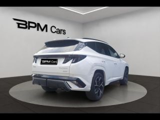 92250 : Hyundai La Garenne-Colombes - BPM Cars - HYUNDAI Tucson - Tucson - Serenity White Métal - Traction - Hybride rechargeable : Essence/Electrique