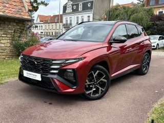 62360 : Hyundai Boulogne-sur-Mer - Garage Du Château - HYUNDAI TUCSON N Line Executive - TUCSON IV - Rouge - Boîte automatique - Essence / Courant électrique