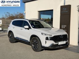 13200 : HYUNDAI Arles - Lexa Automobile - HYUNDAI SANTA FE Executive - SANTA FE IV - Blanc - Boîte automatique - Essence / Courant électrique