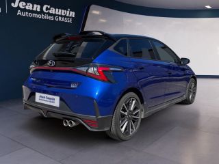06130 : Hyundai Grasse - Garage Jean Cauvin - HYUNDAI i20 N Line Michel Vaillant - i20 III - Bleu - Boîte manuelle - Essence sans plomb