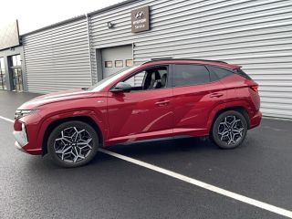 85000 : Hyundai La Roche-sur-Yon - Océane Auto - HYUNDAI TUCSON N Line Executive - TUCSON IV - Rouge - Automate sequentiel - Diesel