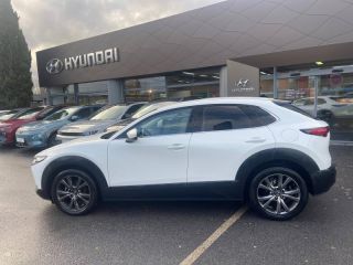 64100 : Hyundai Bayonne - Oceanic Auto - MAZDA CX-30 - CX-30 - Snowflake White Pearl Mica - Traction - Essence/Micro-Hybride