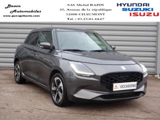 52000 : Hyundai Chaumont - Garage Michel Bazin - SUZUKI Swift - Swift - Mineral Gray Metal - Traction - Essence/Micro-Hybride