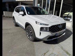75013 : Hyundai Paris 13 - Bayard Automobiles - HYUNDAI Santa Fe - Santa Fe - Glacier White Métal - Traction - Hybride : Essence/Electrique