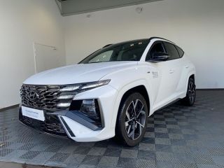 85000 : Hyundai MoceanRent | La Roche-sur-Yon - Océane Auto - HYUNDAI TUCSON N Line Creative - TUCSON IV - Blanc - Boîte automatique - Essence / Courant électrique