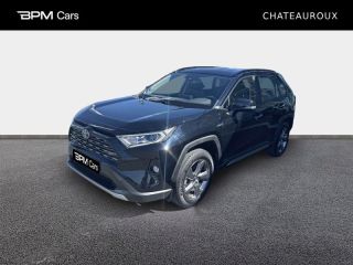 36000 : Hyundai Châteauroux - BPM Cars - TOYOTA RAV4 - RAV4 - Noir Attitude métallisé - Transmission intégrale - Hybride : Essence/Electrique