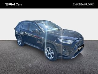 36000 : Hyundai Châteauroux - BPM Cars - TOYOTA RAV4 - RAV4 - Noir Attitude métallisé - Transmission intégrale - Hybride : Essence/Electrique