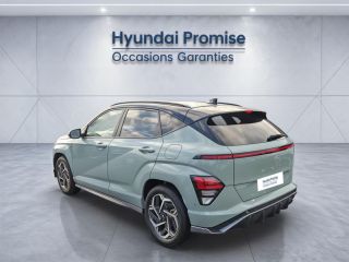 56000 : Hyundai Vannes - Park Lann Automobiles - HYUNDAI Kona - Kona - Mirage Green/Toit/rétros Black - Traction - Hybride : Essence/Electrique