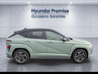 56000 : Hyundai Vannes - Park Lann Automobiles - HYUNDAI Kona - Kona - Mirage Green/Toit/rétros Black - Traction - Hybride : Essence/Electrique