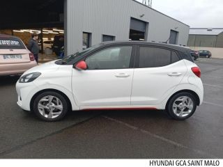 35400 : Hyundai Saint-Malo - GCA - HYUNDAI i10 - i10 - Polar White/Toit/rétros Black - Traction - Essence