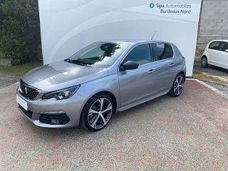 33110 : Hyundai Bordeaux Nord Le Bouscat - Sipa Automobiles - PEUGEOT 308 GT Line - 308 II - GRIS CLAIR - Boîte automatique - Essence sans plomb