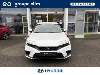 40280 : Hyundai Mont de Marsan i-AUTO - HONDA Civic - Civic - Blanc Platine Nacré - Traction - Hybride : Essence/Electrique