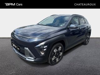 36000 : Hyundai Châteauroux - BPM Cars - HYUNDAI Kona - Kona - Denim Blue perlé métallisé - Traction - Hybride : Essence/Electrique