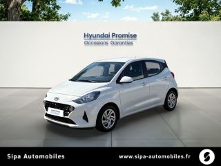 33110 : Hyundai Bordeaux Nord Le Bouscat - Sipa Automobiles - HYUNDAI i10 Intuitive - i10 III - Blanc - Boîte manuelle - Essence sans plomb