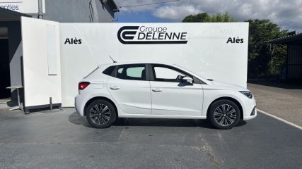 30100 : Hyundai Alès - Auto Hall - SEAT IBIZA Copa - IBIZA V - Blanc - Automate sequentiel - Essence sans plomb