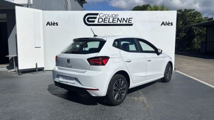 30100 : Hyundai Alès - Auto Hall - SEAT IBIZA Copa - IBIZA V - Blanc - Automate sequentiel - Essence sans plomb