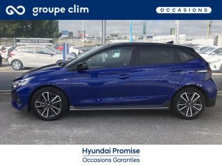 87280 : Hyundai Limoges - Motors Cars - HYUNDAI i20 - i20 - Intense Blue Métal/Toit/rétro Black - Traction - Essence/Micro-Hybride