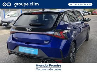 87280 : Hyundai Limoges - Motors Cars - HYUNDAI i20 - i20 - Intense Blue Métal/Toit/rétro Black - Traction - Essence/Micro-Hybride