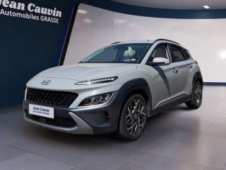06130 : Hyundai Grasse - Garage Jean Cauvin - HYUNDAI KONA HYBRID Executive - KONA - Gris - Automate sequentiel - Essence / Courant électrique