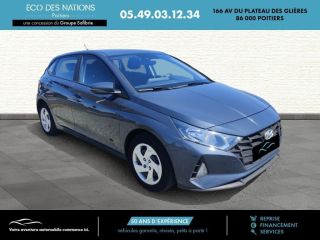 86000 : Hyundai Poitiers - Eco des Nations - HYUNDAI i20 - i20 - Bleu - Traction - Essence