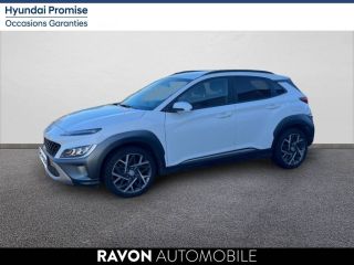 42100 : Hyundai Saint-Etienne - Ravon Automobile - HYUNDAI KONA HYBRID Creative - KONA HYBRID (10/2020-04/2023) - BLANC - Automate sequentiel - Essence / Courant électrique