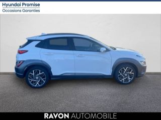 42100 : Hyundai Saint-Etienne - Ravon Automobile - HYUNDAI KONA HYBRID Creative - KONA HYBRID (10/2020-04/2023) - BLANC - Automate sequentiel - Essence / Courant électrique