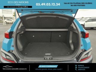 86000 : Hyundai Poitiers - Eco des Nations - HYUNDAI Kona - Kona - Bleu - Traction - Hybride : Essence/Electrique